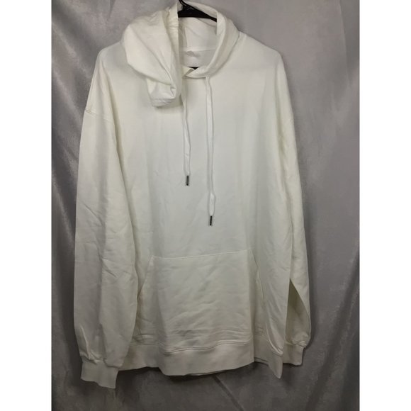 Chicyea Lightweight Hoodie Men's Large White NWOT "It is What It Is" - Picture 7 of 9